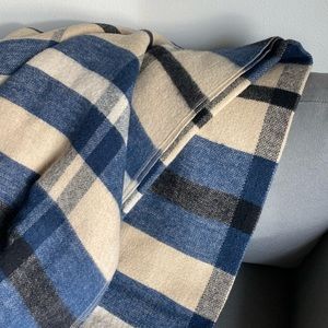 CB2 wool blanket.